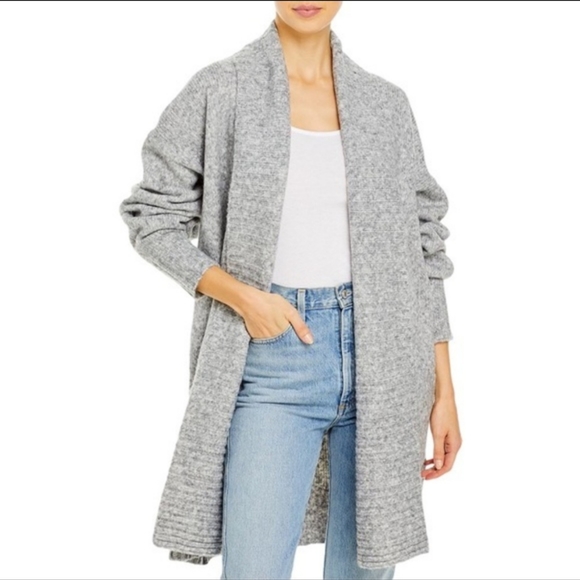 Joie Gwenna Longline Open Front Cardigan S NWT - Picture 4 of 10